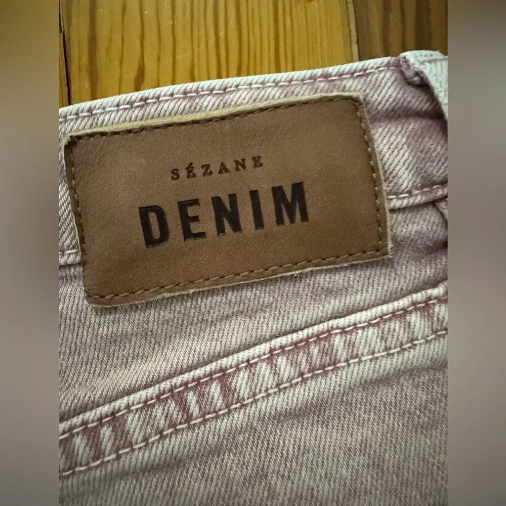 Sezane Denim Shorts